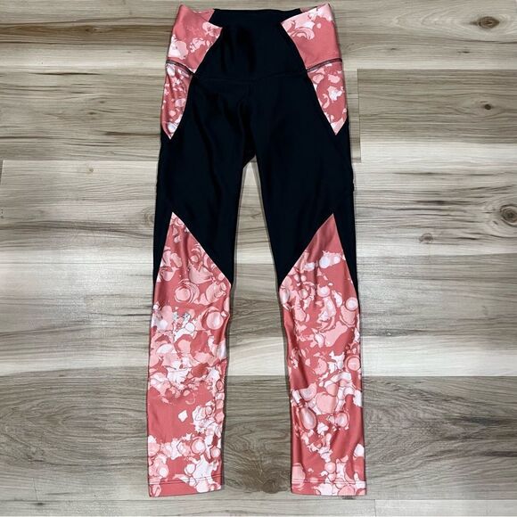 Under Armour Colorblock Compression Leggings Women’s Small - Picture 1 of 5